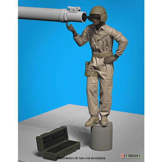 1/35 US M1 Tank Crew Boresighting w/3D M27A3 Boresight 1/35 US M1 Tank Crew Boresighting w/3D M27A3 Boresight