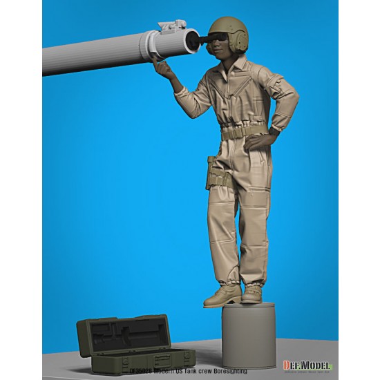 1/35 US M1 Tank Crew Boresighting w/3D M27A3 Boresight 1/35 US M1 Tank Crew Boresighting w/3D M27A3 Boresight