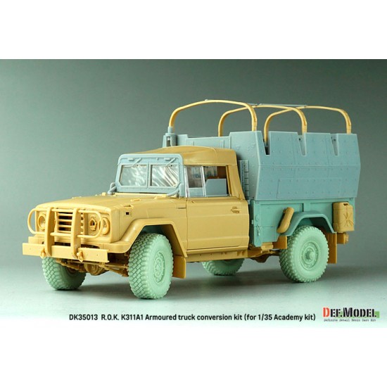 1/35 ROK K311A1 Armoured Truck Conversion set for Academy kit 1/35 ROK K311A1 Armoured Truck Conversion set for Academy kit