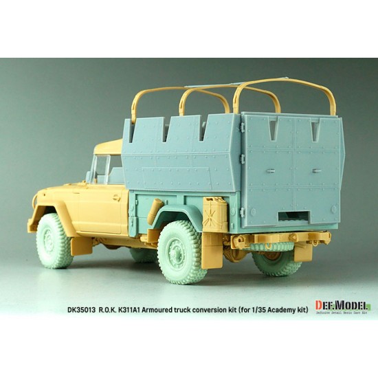 1/35 ROK K311A1 Armoured Truck Conversion set for Academy kit 1/35 ROK K311A1 Armoured Truck Conversion set for Academy kit