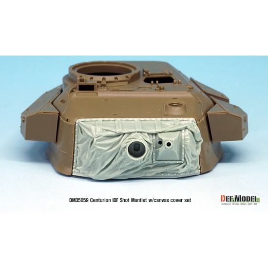 1/35 Centurion IDF Shot Mantlet w/Canvas Cover set for AFV Club kits 1/35 Centurion IDF Shot Mantlet w/Canvas Cover set for AFV Club kits