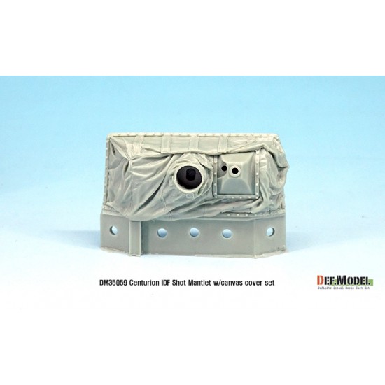 1/35 Centurion IDF Shot Mantlet w/Canvas Cover set for AFV Club kits 1/35 Centurion IDF Shot Mantlet w/Canvas Cover set for AFV Club kits