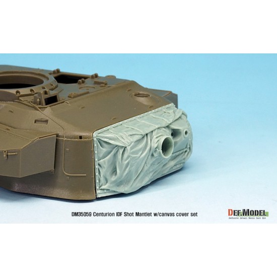 1/35 Centurion IDF Shot Mantlet w/Canvas Cover set for AFV Club kits 1/35 Centurion IDF Shot Mantlet w/Canvas Cover set for AFV Club kits