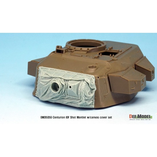 1/35 Centurion IDF Shot Mantlet w/Canvas Cover set for AFV Club kits 1/35 Centurion IDF Shot Mantlet w/Canvas Cover set for AFV Club kits