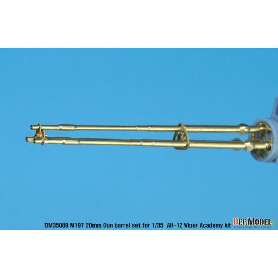 1/35 USMC M197 Metal Gun Barrel set for Academy AH-1Z Viper kit 1/35 USMC M197 Metal Gun Barrel set for Academy AH-1Z Viper kit