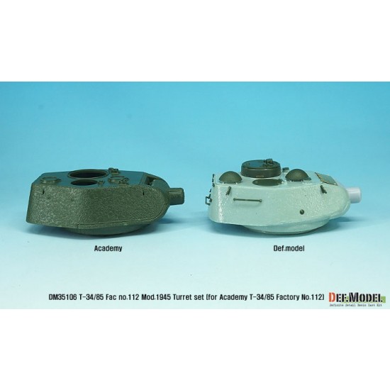 1/35 T-34/85 Composite Turret set Mod.45 for Academy Factory No.112 kit 1/35 T-34/85 Composite Turret set Mod.45 for Academy Factory No.112 kit