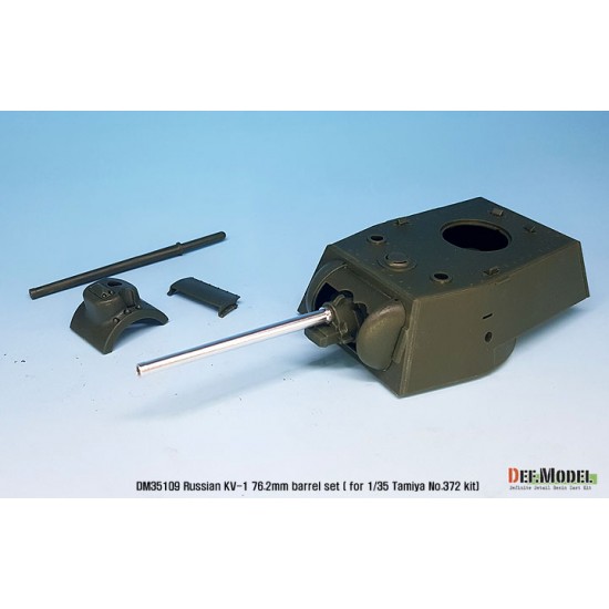 1/35 WWII Soviet KV-1 Gun Barrel set for Tamiya No.372 kit 1/35 WWII Soviet KV-1 Gun Barrel set for Tamiya No.372 kit