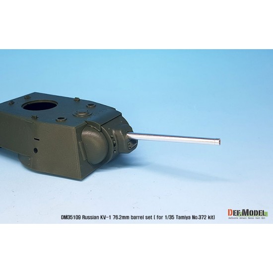 1/35 WWII Soviet KV-1 Gun Barrel set for Tamiya No.372 kit 1/35 WWII Soviet KV-1 Gun Barrel set for Tamiya No.372 kit