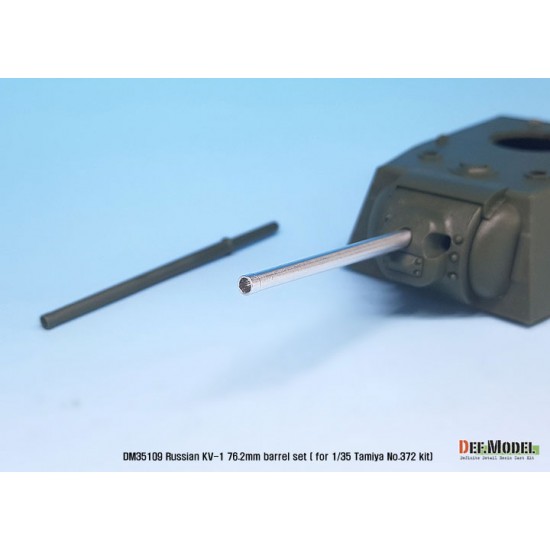 1/35 WWII Soviet KV-1 Gun Barrel set for Tamiya No.372 kit 1/35 WWII Soviet KV-1 Gun Barrel set for Tamiya No.372 kit
