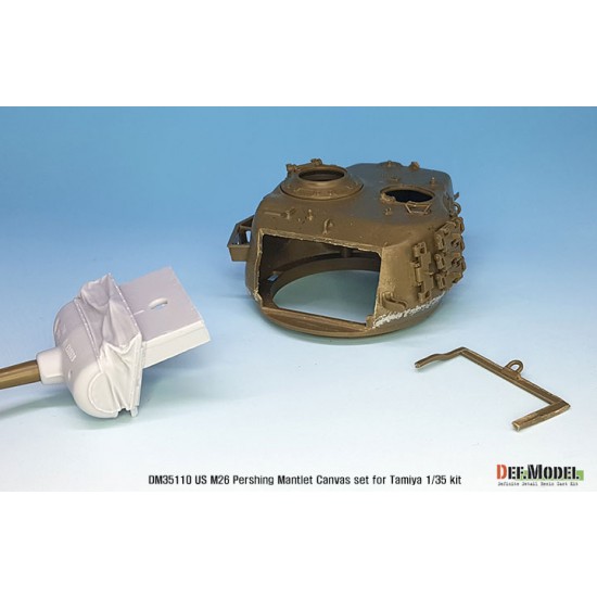 1/35 US M26 Pershing Canvas Covered Mantlet set Early Type for Tamiya kits 1/35 US M26 Pershing Canvas Covered Mantlet set Early Type for Tamiya kits