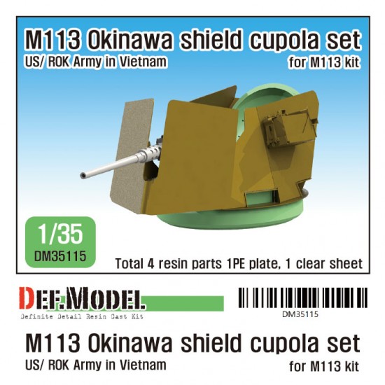 1/35 US/ROK M113 Okinawa Shield Copola in Vietnam 1/35 US/ROK M113 Okinawa Shield Copola in Vietnam