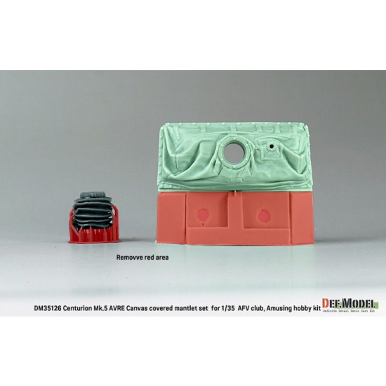 1/35 Centurion Mk.5 AVRE Canvas Covered Mantlet set for AFV Club/Amusing Hobby kit 1/35 Centurion Mk.5 AVRE Canvas Covered Mantlet set for AFV Club/Amusing Hobby kit