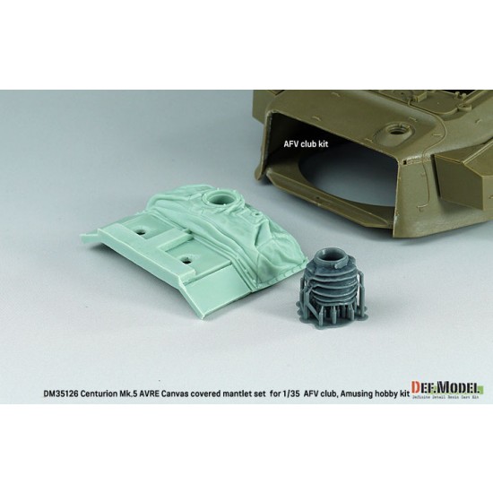 1/35 Centurion Mk.5 AVRE Canvas Covered Mantlet set for AFV Club/Amusing Hobby kit 1/35 Centurion Mk.5 AVRE Canvas Covered Mantlet set for AFV Club/Amusing Hobby kit
