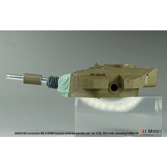 1/35 Centurion Mk.5 AVRE Canvas Covered Mantlet set for AFV Club/Amusing Hobby kit 1/35 Centurion Mk.5 AVRE Canvas Covered Mantlet set for AFV Club/Amusing Hobby kit