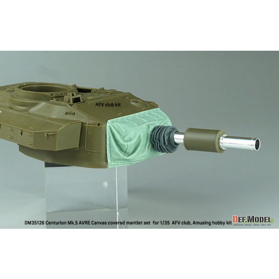 1/35 Centurion Mk.5 AVRE Canvas Covered Mantlet set for AFV Club/Amusing Hobby kit 1/35 Centurion Mk.5 AVRE Canvas Covered Mantlet set for AFV Club/Amusing Hobby kit