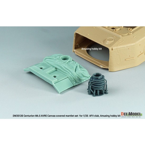 1/35 Centurion Mk.5 AVRE Canvas Covered Mantlet set for AFV Club/Amusing Hobby kit 1/35 Centurion Mk.5 AVRE Canvas Covered Mantlet set for AFV Club/Amusing Hobby kit