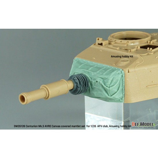 1/35 Centurion Mk.5 AVRE Canvas Covered Mantlet set for AFV Club/Amusing Hobby kit 1/35 Centurion Mk.5 AVRE Canvas Covered Mantlet set for AFV Club/Amusing Hobby kit