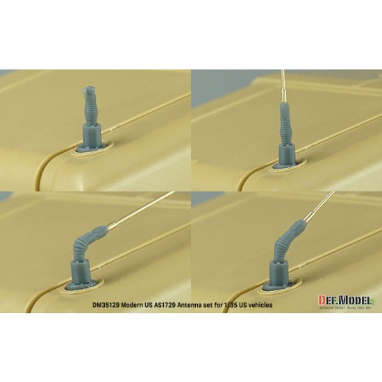 1/35 Modern US AS1729 Antenna set 1/35 Modern US AS1729 Antenna set