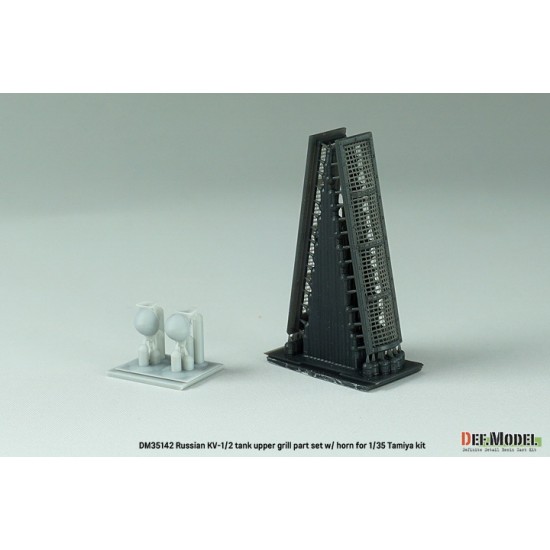 1/35 WWII Russian KV-1/2 Upper Grill set for Tamiya kit 1/35 WWII Russian KV-1/2 Upper Grill set for Tamiya kit