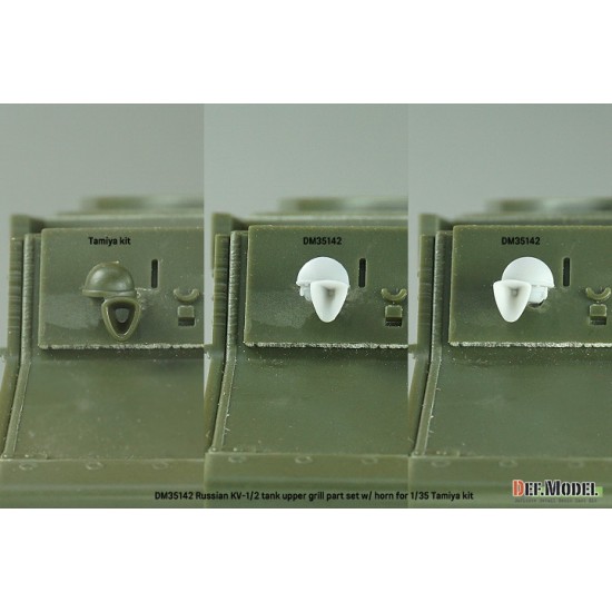 1/35 WWII Russian KV-1/2 Upper Grill set for Tamiya kit 1/35 WWII Russian KV-1/2 Upper Grill set for Tamiya kit