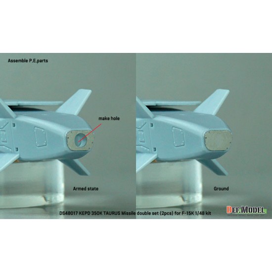 1/48 R.O.K.Air Force F-15K KEPD 350K TAURUS Missile Double set (2pcs) 1/48 R.O.K.Air Force F-15K KEPD 350K TAURUS Missile Double set (2pcs)