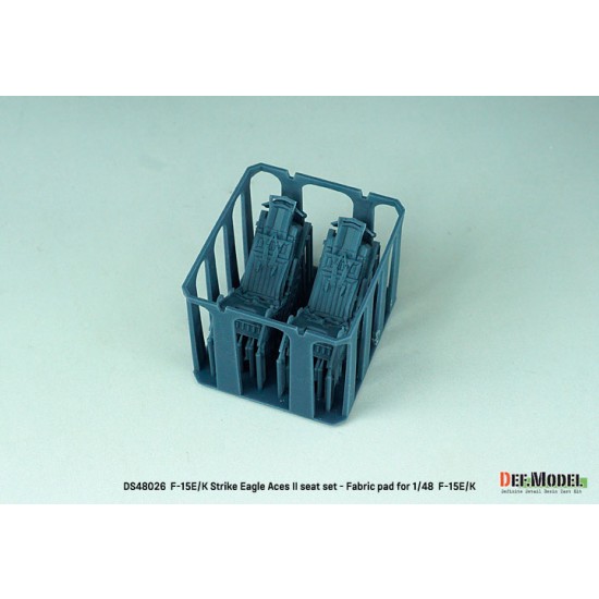 1/48 F-15E/K Strike Eagle Aces II Seats set Fabric pad ver 1/48 F-15E/K Strike Eagle Aces II Seats set Fabric pad ver
