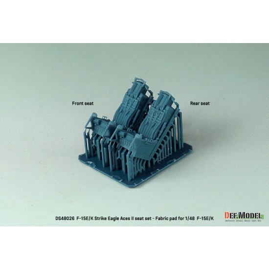 1/48 F-15E/K Strike Eagle Aces II Seats set Fabric pad ver 1/48 F-15E/K Strike Eagle Aces II Seats set Fabric pad ver