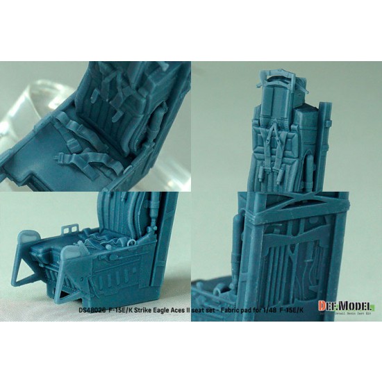 1/48 F-15E/K Strike Eagle Aces II Seats set Fabric pad ver 1/48 F-15E/K Strike Eagle Aces II Seats set Fabric pad ver