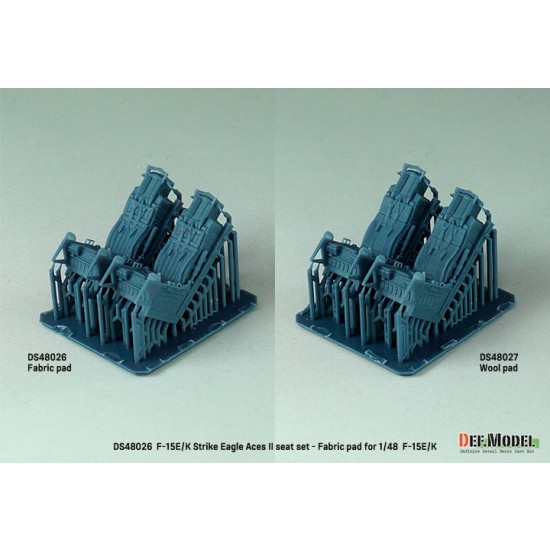 1/48 F-15E/K Strike Eagle Aces II Seats set Fabric pad ver 1/48 F-15E/K Strike Eagle Aces II Seats set Fabric pad ver