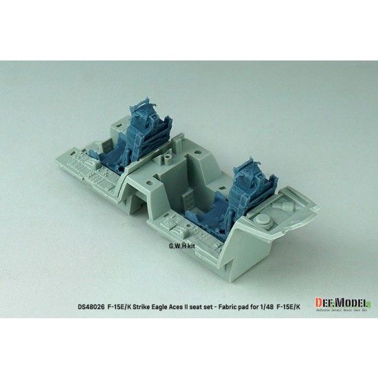 1/48 F-15E/K Strike Eagle Aces II Seats set Fabric pad ver 1/48 F-15E/K Strike Eagle Aces II Seats set Fabric pad ver