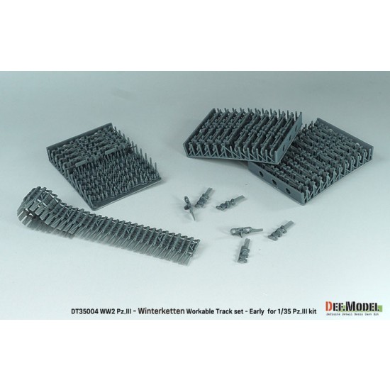 1/35 WWII Pz.III Winterketten Workable Track set 1/35 WWII Pz.III Winterketten Workable Track set