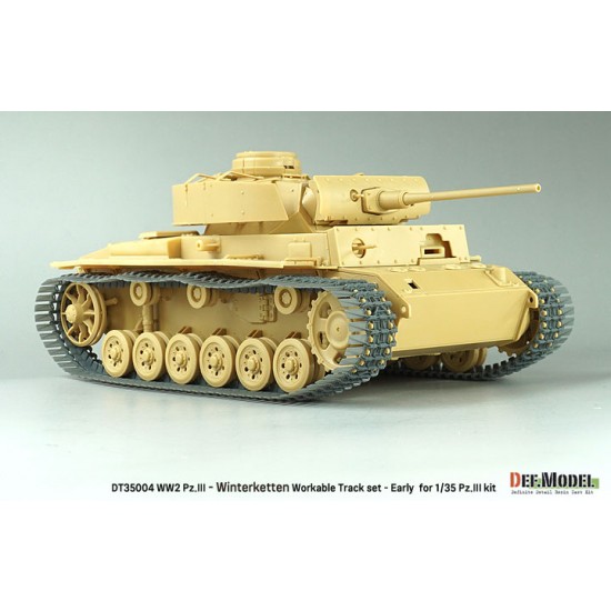 1/35 WWII Pz.III Winterketten Workable Track set 1/35 WWII Pz.III Winterketten Workable Track set