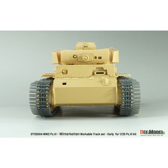 1/35 WWII Pz.III Winterketten Workable Track set 1/35 WWII Pz.III Winterketten Workable Track set