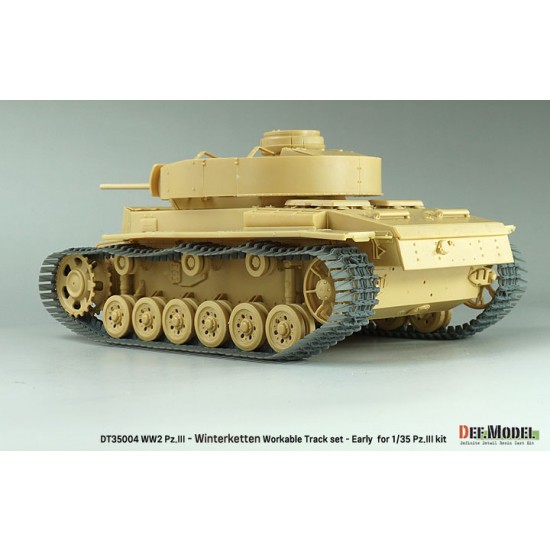 1/35 WWII Pz.III Winterketten Workable Track set 1/35 WWII Pz.III Winterketten Workable Track set