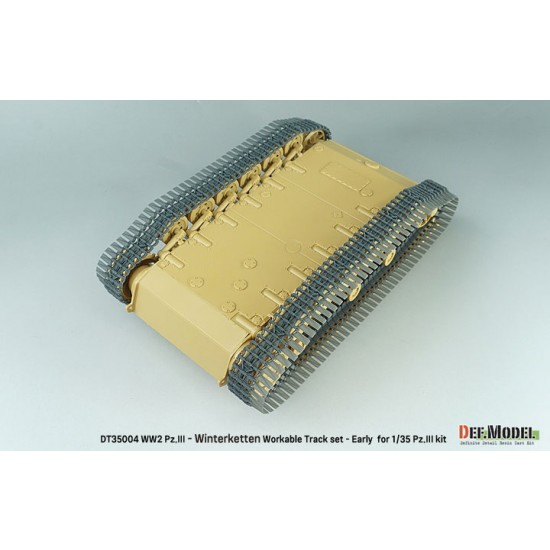 1/35 WWII Pz.III Winterketten Workable Track set 1/35 WWII Pz.III Winterketten Workable Track set