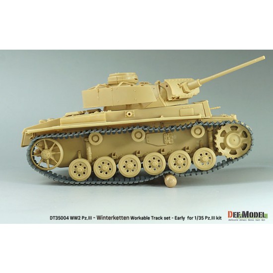 1/35 WWII Pz.III Winterketten Workable Track set 1/35 WWII Pz.III Winterketten Workable Track set