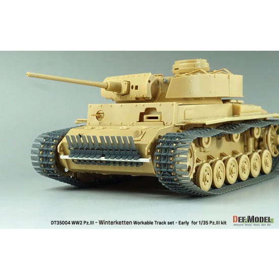 1/35 WWII Pz.III Winterketten Workable Track set 1/35 WWII Pz.III Winterketten Workable Track set
