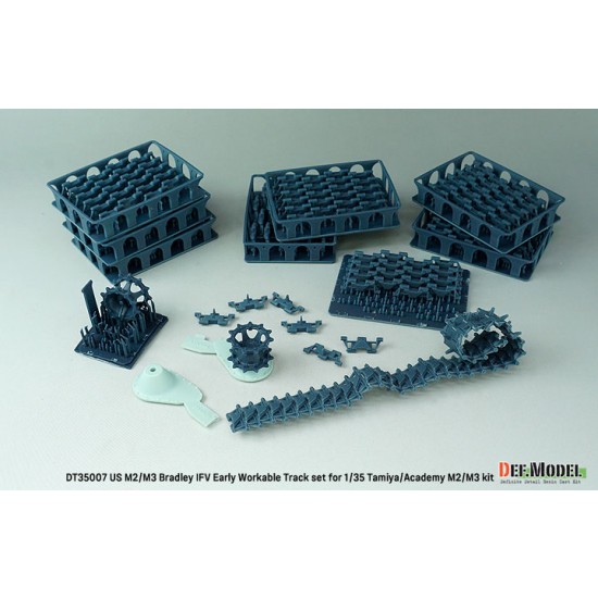 1/35 US M2/M3 Bradley IFV Early Workable Track set for Tamiya/Academy kits 1/35 US M2/M3 Bradley IFV Early Workable Track set for Tamiya/Academy kits