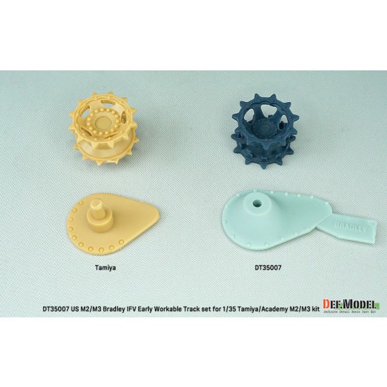 1/35 US M2/M3 Bradley IFV Early Workable Track set for Tamiya/Academy kits 1/35 US M2/M3 Bradley IFV Early Workable Track set for Tamiya/Academy kits