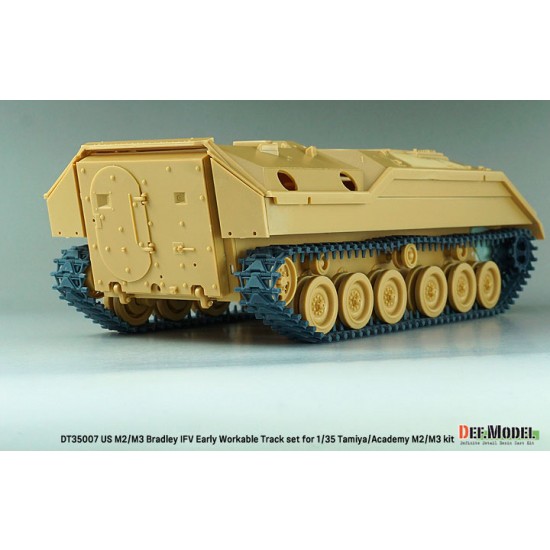 1/35 US M2/M3 Bradley IFV Early Workable Track set for Tamiya/Academy kits 1/35 US M2/M3 Bradley IFV Early Workable Track set for Tamiya/Academy kits