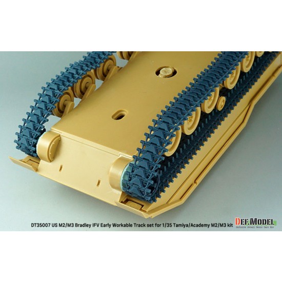 1/35 US M2/M3 Bradley IFV Early Workable Track set for Tamiya/Academy kits 1/35 US M2/M3 Bradley IFV Early Workable Track set for Tamiya/Academy kits