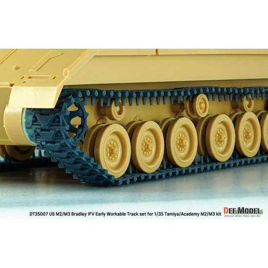 1/35 US M2/M3 Bradley IFV Early Workable Track set for Tamiya/Academy kits 1/35 US M2/M3 Bradley IFV Early Workable Track set for Tamiya/Academy kits