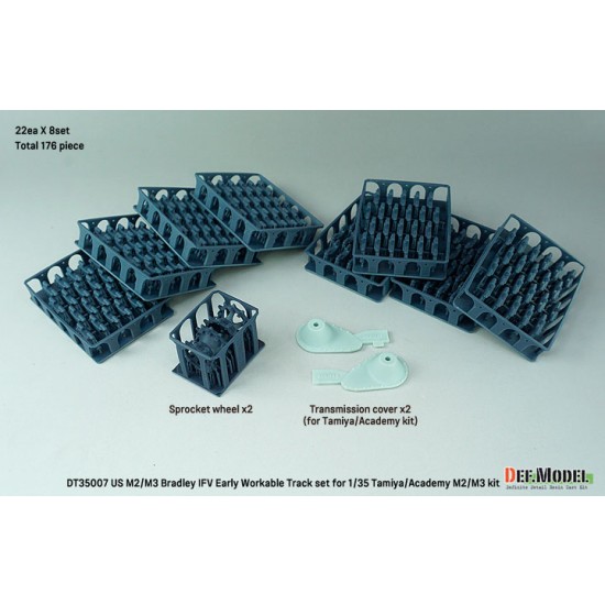 1/35 US LVT-7 Early Workable Track set for Tamiya/Academy/HobbyBoss kits 1/35 US LVT-7 Early Workable Track set for Tamiya/Academy/HobbyBoss kits