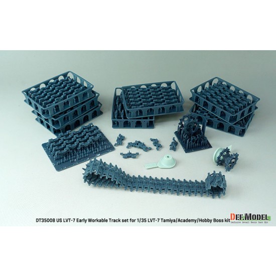 1/35 US LVT-7 Early Workable Track set for Tamiya/Academy/HobbyBoss kits 1/35 US LVT-7 Early Workable Track set for Tamiya/Academy/HobbyBoss kits