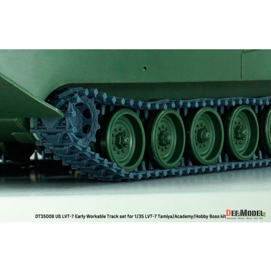 1/35 US LVT-7 Early Workable Track set for Tamiya/Academy/HobbyBoss kits 1/35 US LVT-7 Early Workable Track set for Tamiya/Academy/HobbyBoss kits
