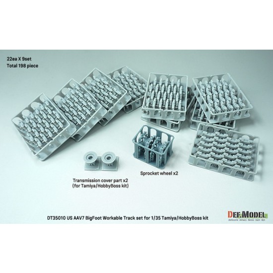 1/35 US AAVP7 BigFoot Workable Track set for Tamiya/Academy/HobbyBoss kits 1/35 US AAVP7 BigFoot Workable Track set for Tamiya/Academy/HobbyBoss kits