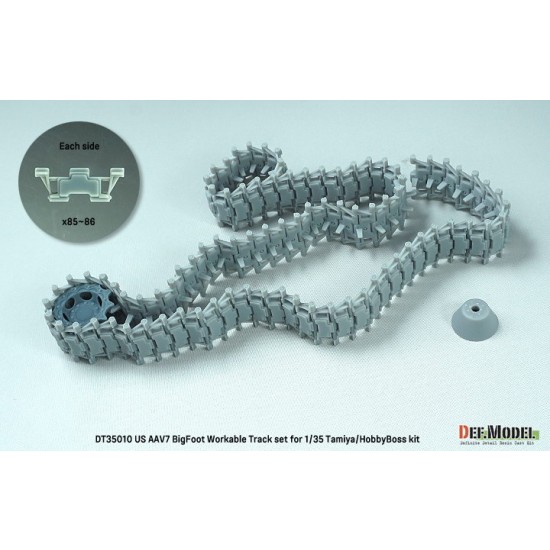 1/35 US AAVP7 BigFoot Workable Track set for Tamiya/Academy/HobbyBoss kits 1/35 US AAVP7 BigFoot Workable Track set for Tamiya/Academy/HobbyBoss kits
