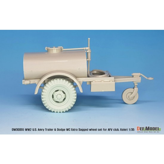 1/35 US Army Trailer & Dodge WC Extra Sagged Wheel set for AFV Club/Italeri kits 1/35 US Army Trailer & Dodge WC Extra Sagged Wheel set for AFV Club/Italeri kits