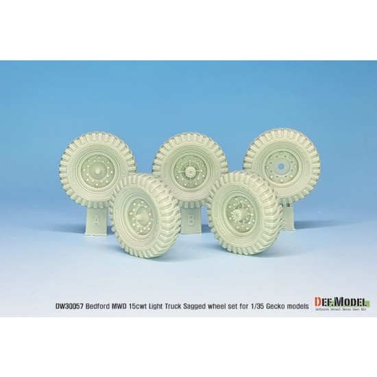 1/35 British Bedford MWD Light Truck Wheel set for Gecko kits 1/35 British Bedford MWD Light Truck Wheel set for Gecko kits