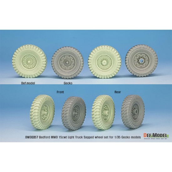 1/35 British Bedford MWD Light Truck Wheel set for Gecko kits 1/35 British Bedford MWD Light Truck Wheel set for Gecko kits